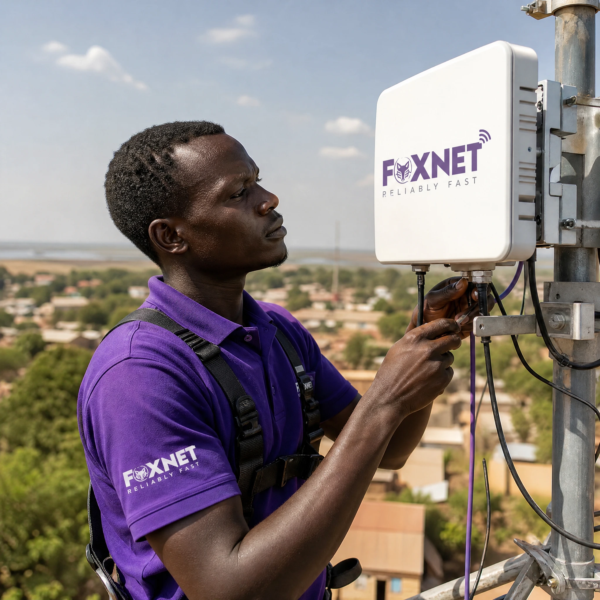 Foxnet Facebook ad: Foxnet is looking for a Field Technician to…