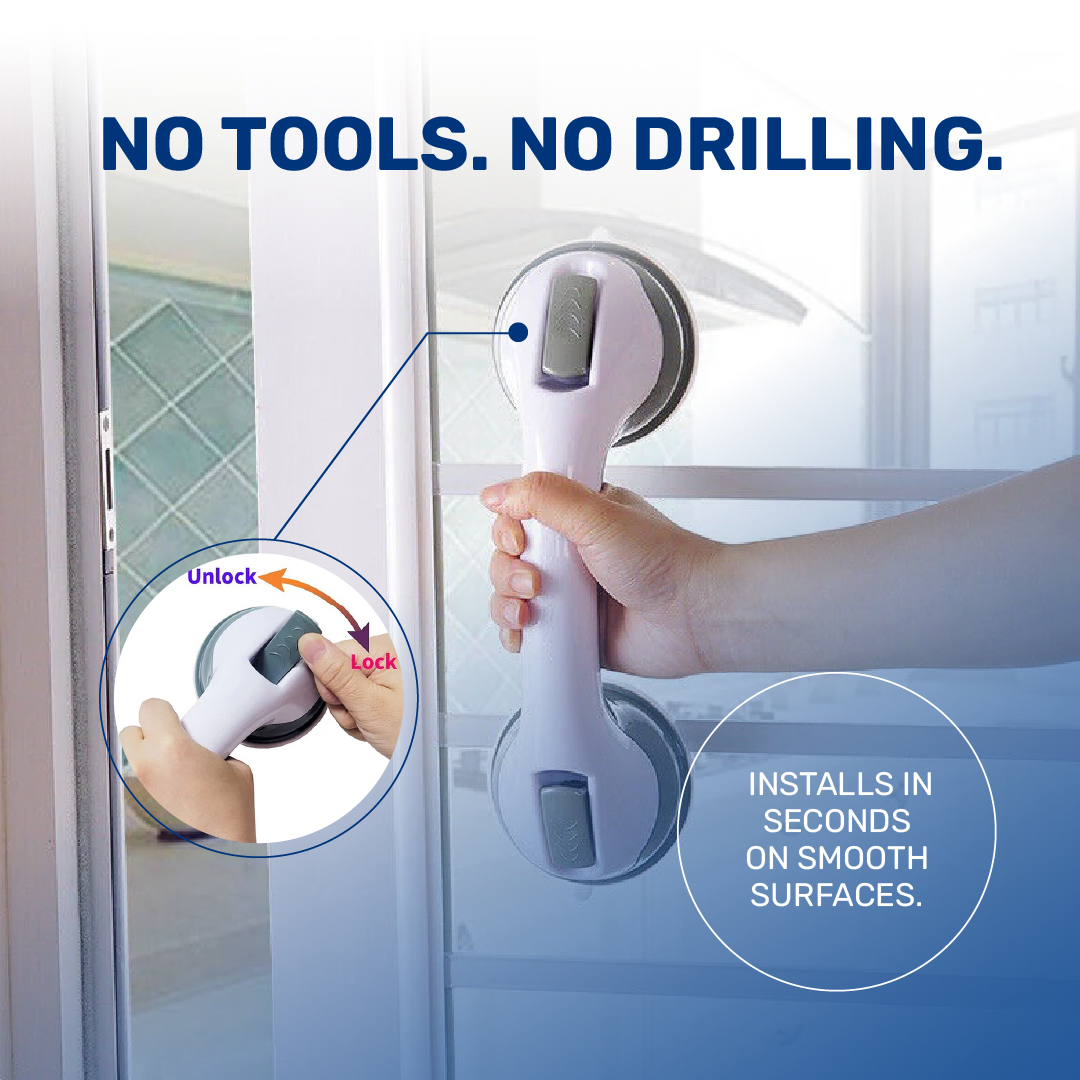 OzBath Facebook ad: Press. Lock. Feel Secure