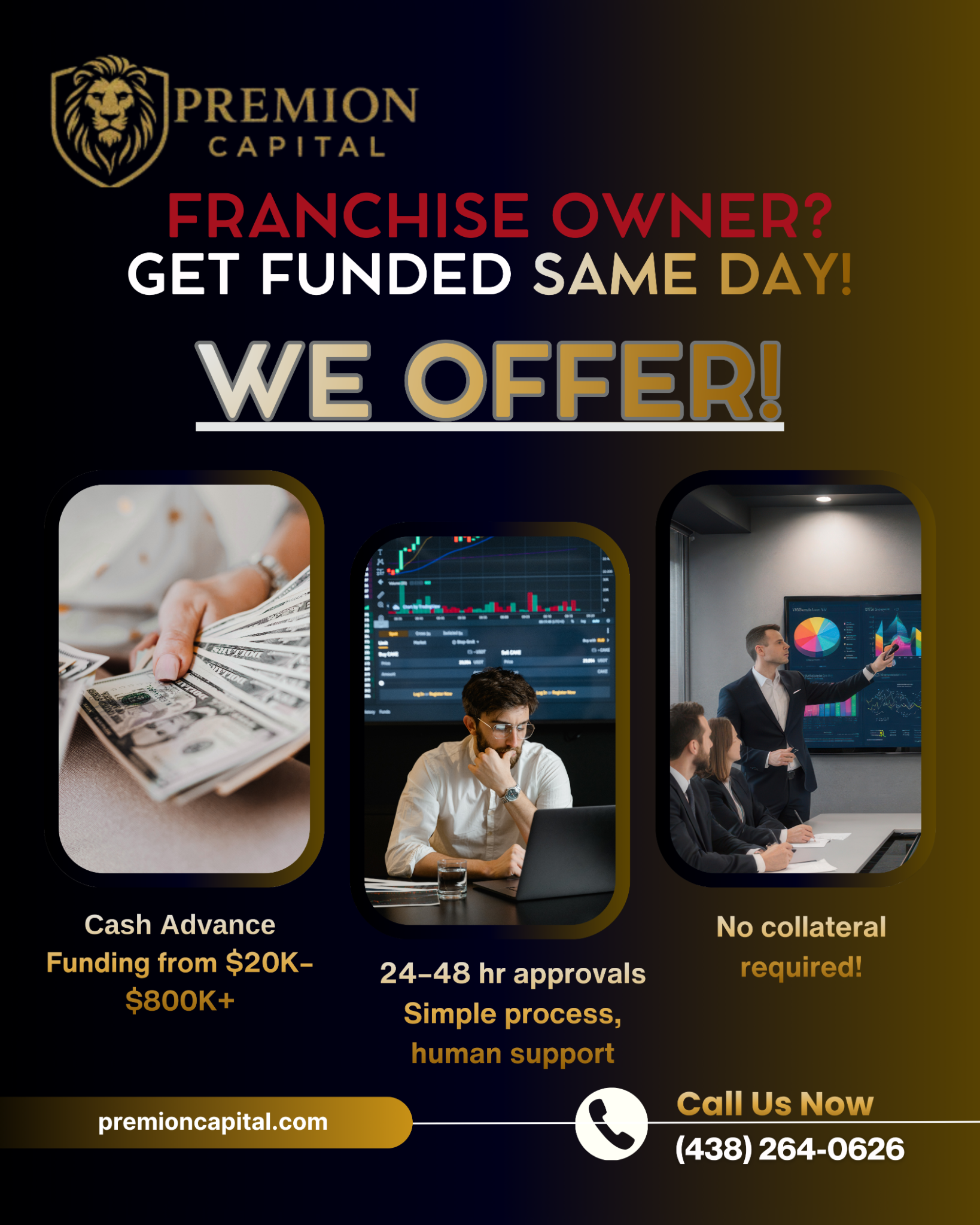 Premion Capital Facebook ad