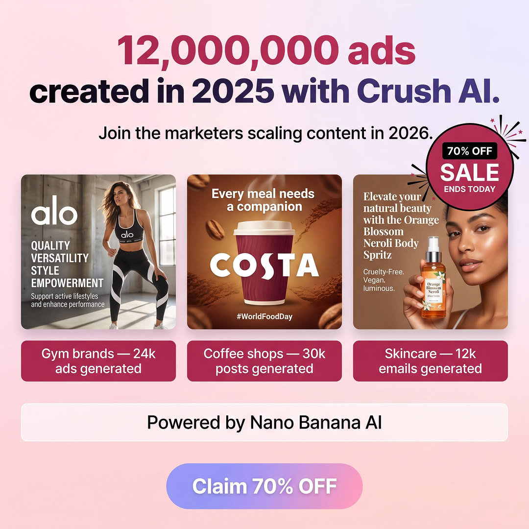 trycrush.ai Facebook ad