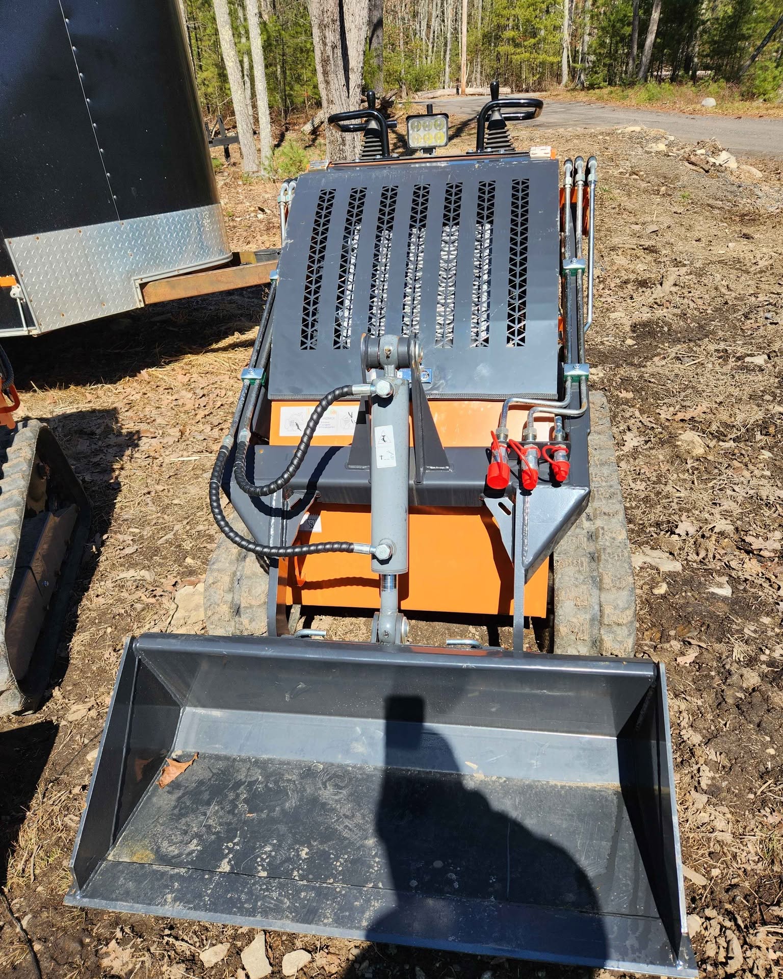 Pat Gallagher Facebook ad: Landhero T460 mini skidsteer 24hp gas V-Twin