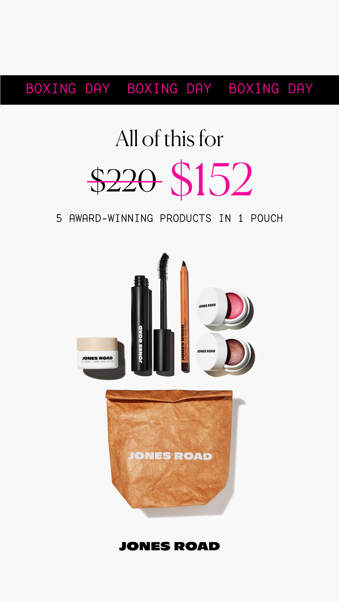 Jones Road Beauty Facebook ad