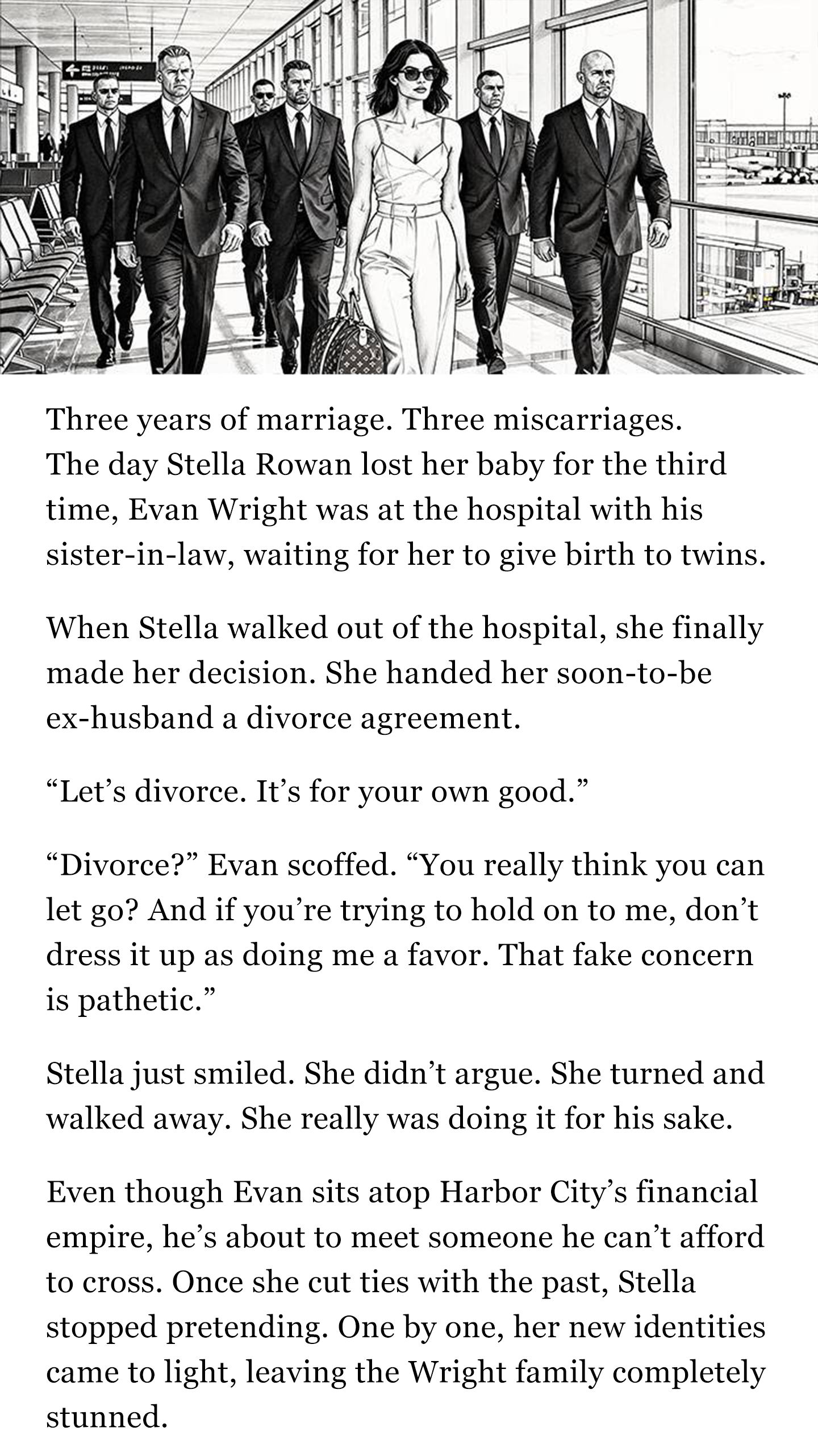 Forbidden Love Facebook ad: Let's divorce. Cold words, freedom sought.