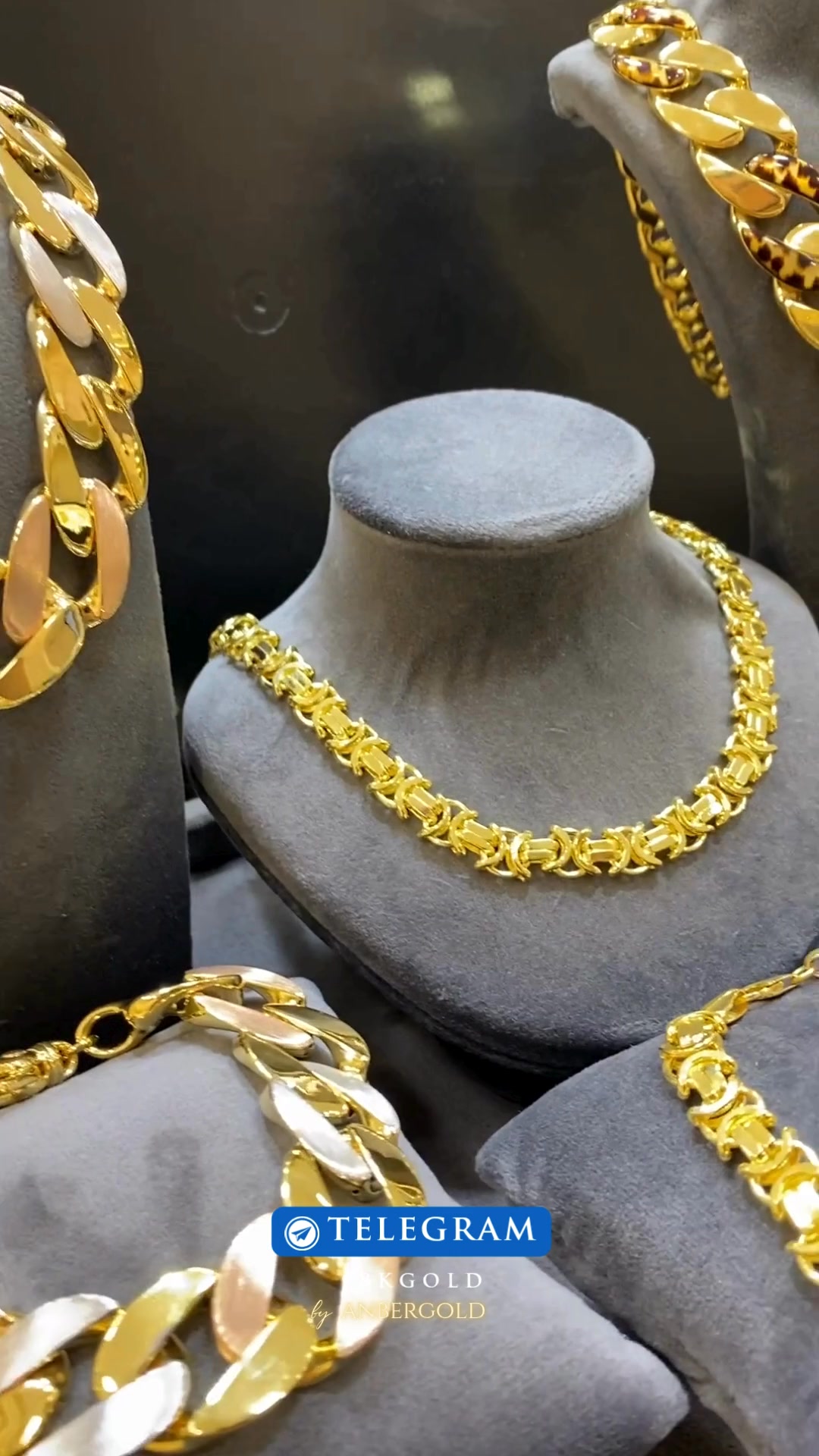 Anber Gold Facebook ad: Telegram