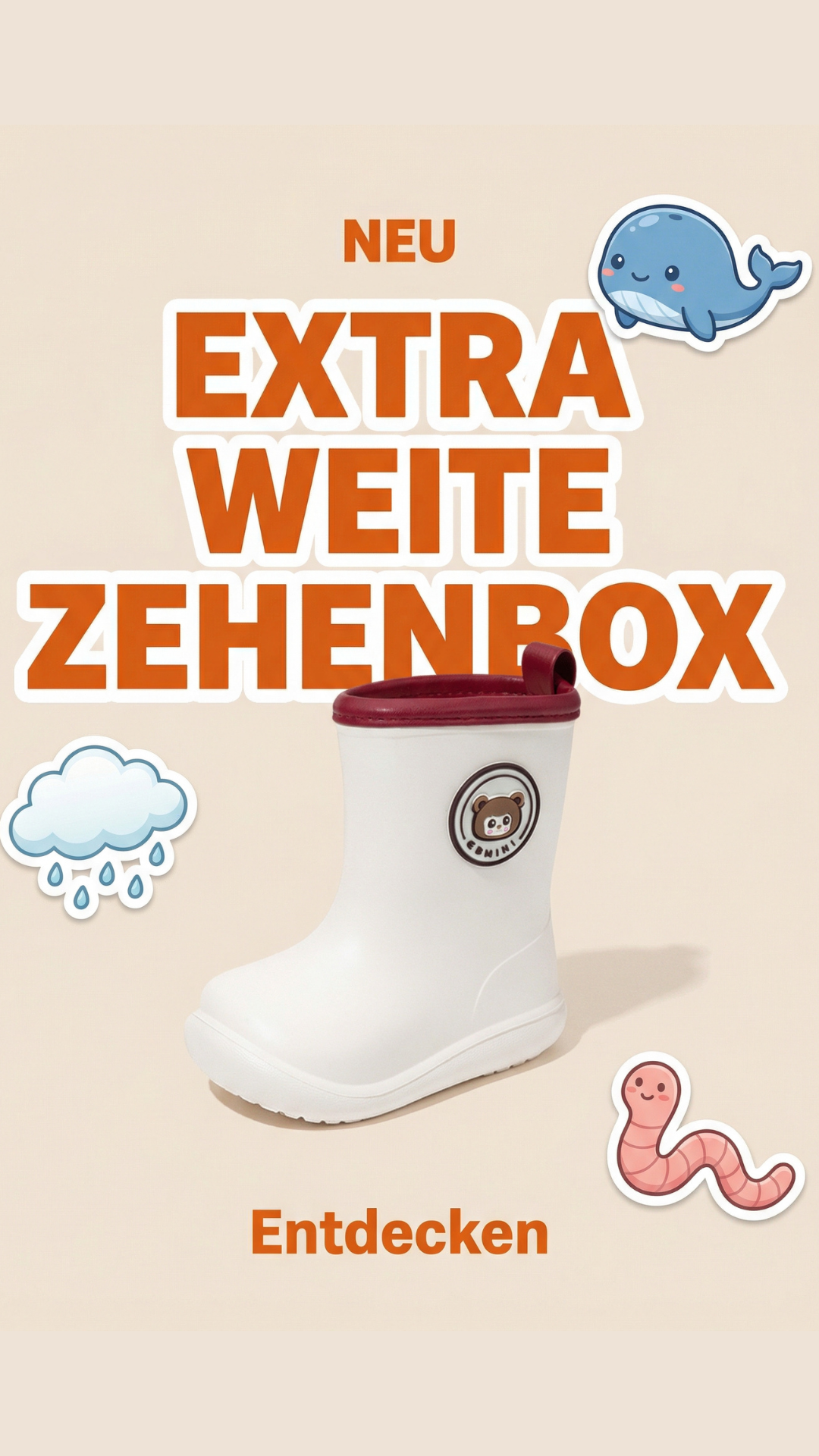 Ebmini - Kinder Barfußschuhe Facebook ad