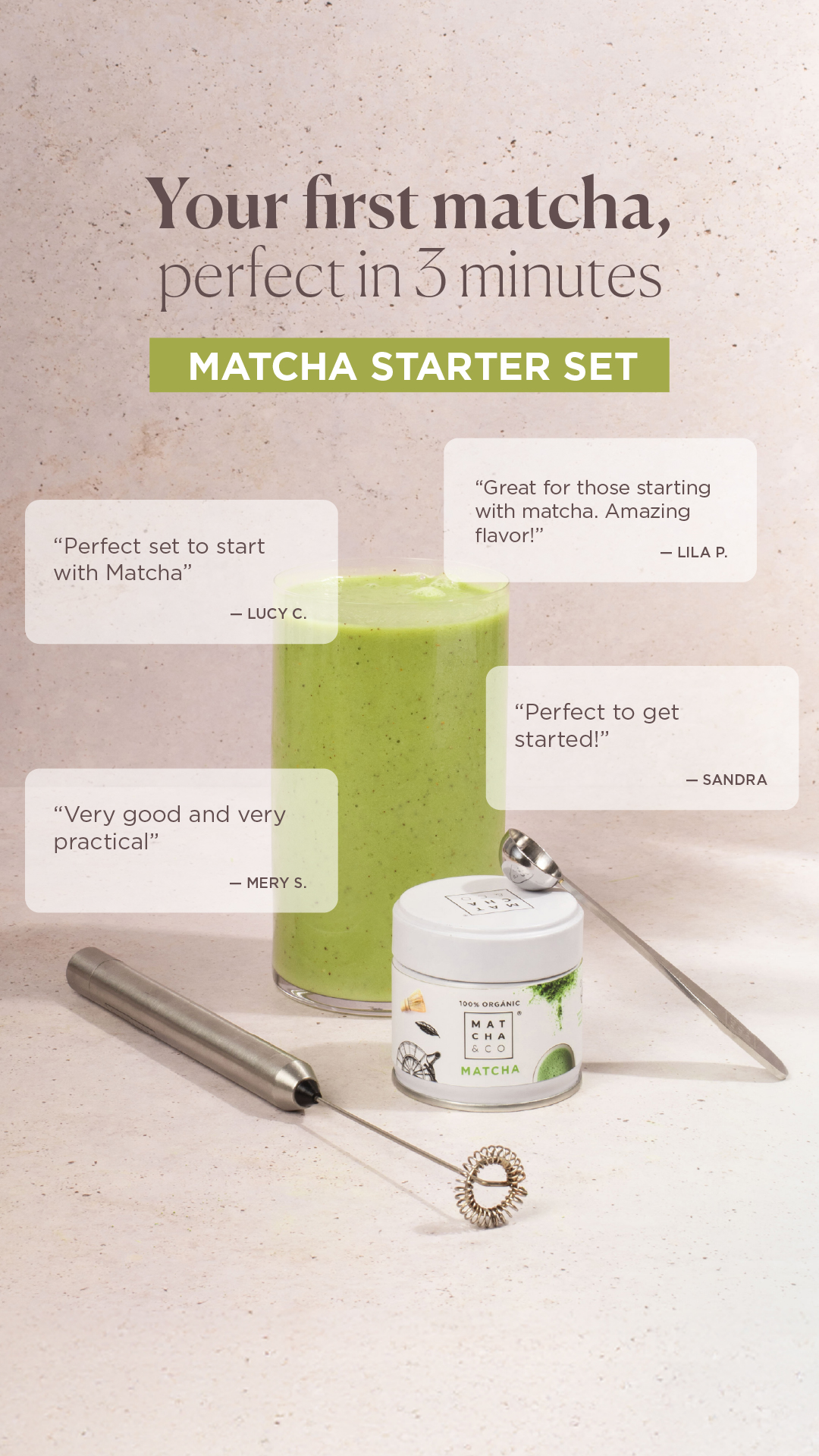 Matcha & CO - International Facebook ad