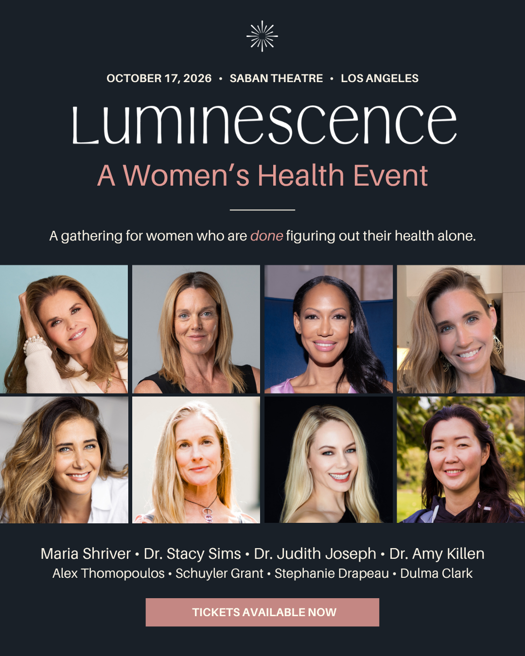Luminescence, Women's Health Facebook ad from Aug 11, 2026