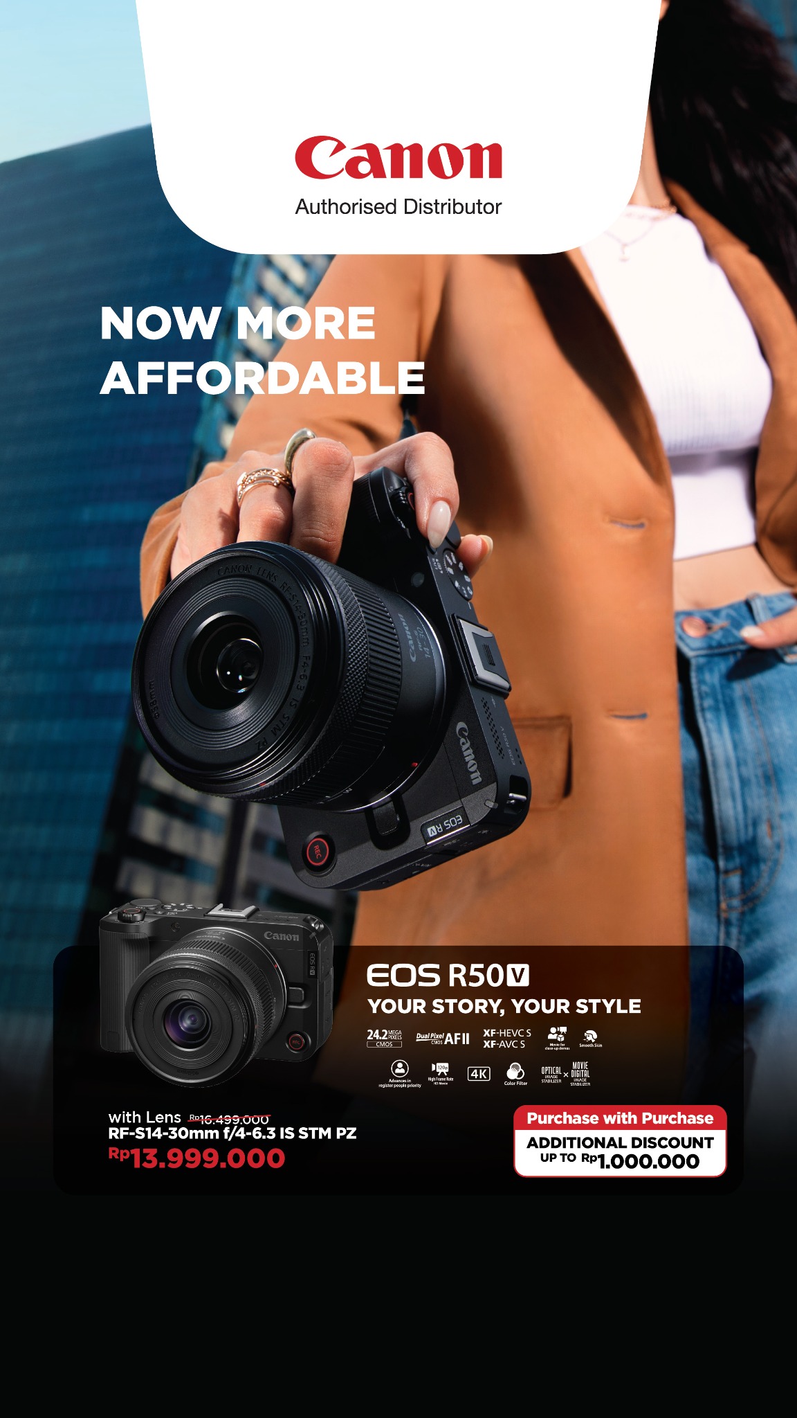 Canon Imaging Indonesia Facebook ad