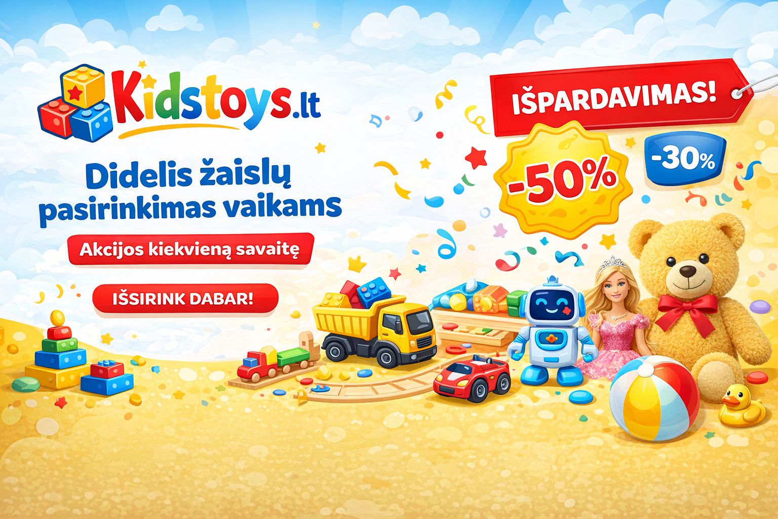 KidsToys - Žaislai Vaikams Facebook ad