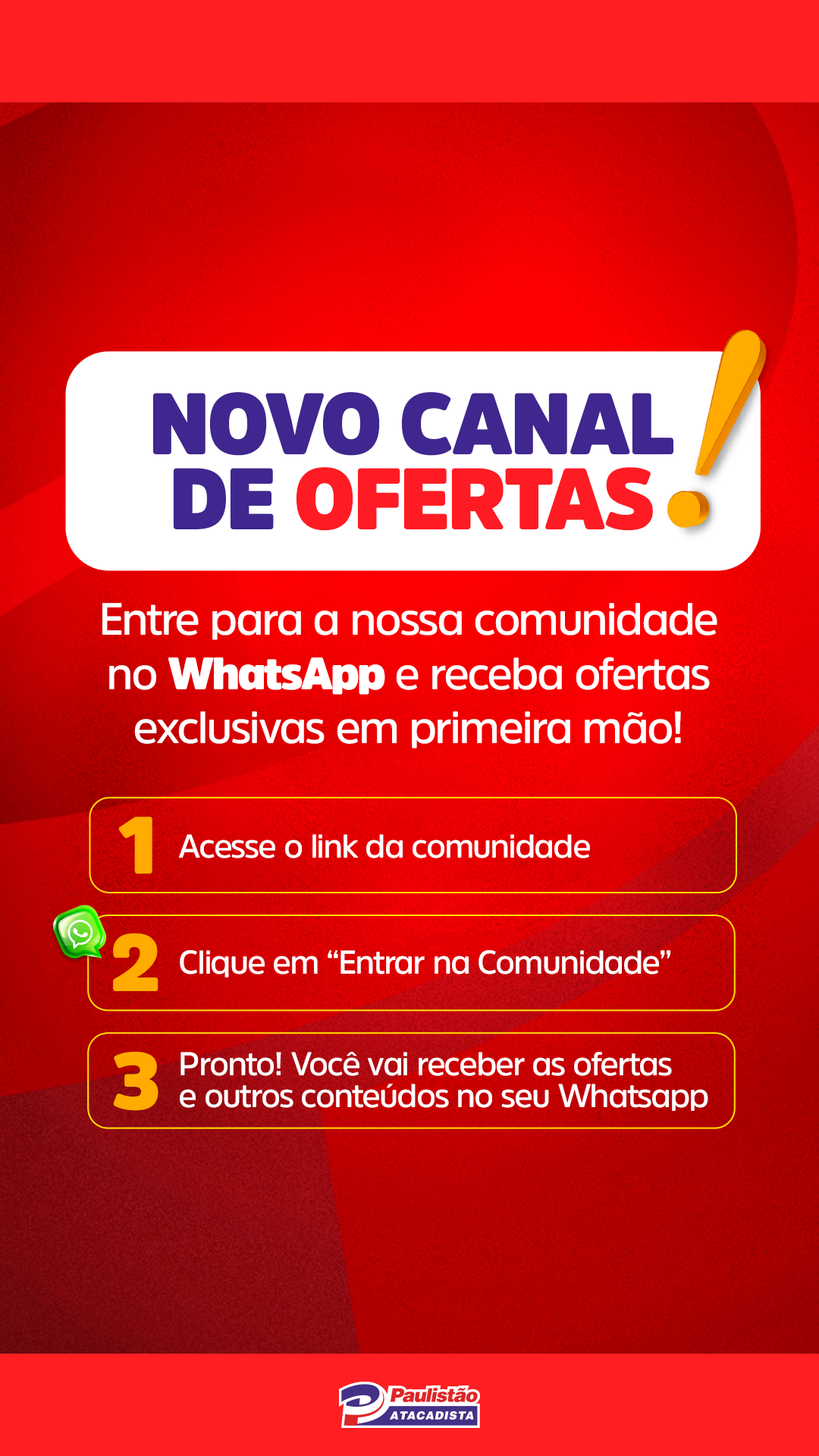 Paulistão Atacadista Facebook ad from Dec 29, 2025