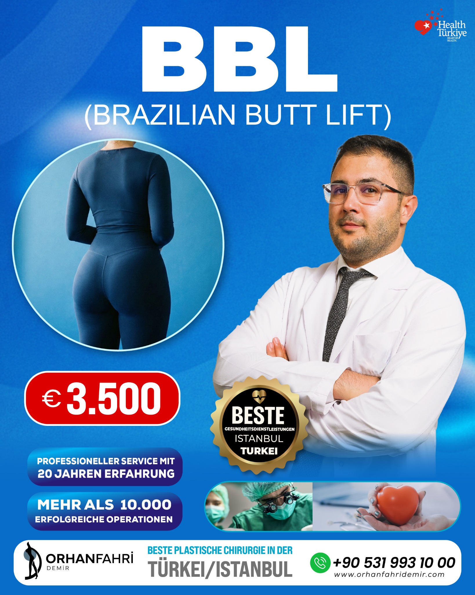 Dr. Orhan Fahri Demir Facebook ad: Beste Gesundheitsdienstleistungen Türkei/Istanbul