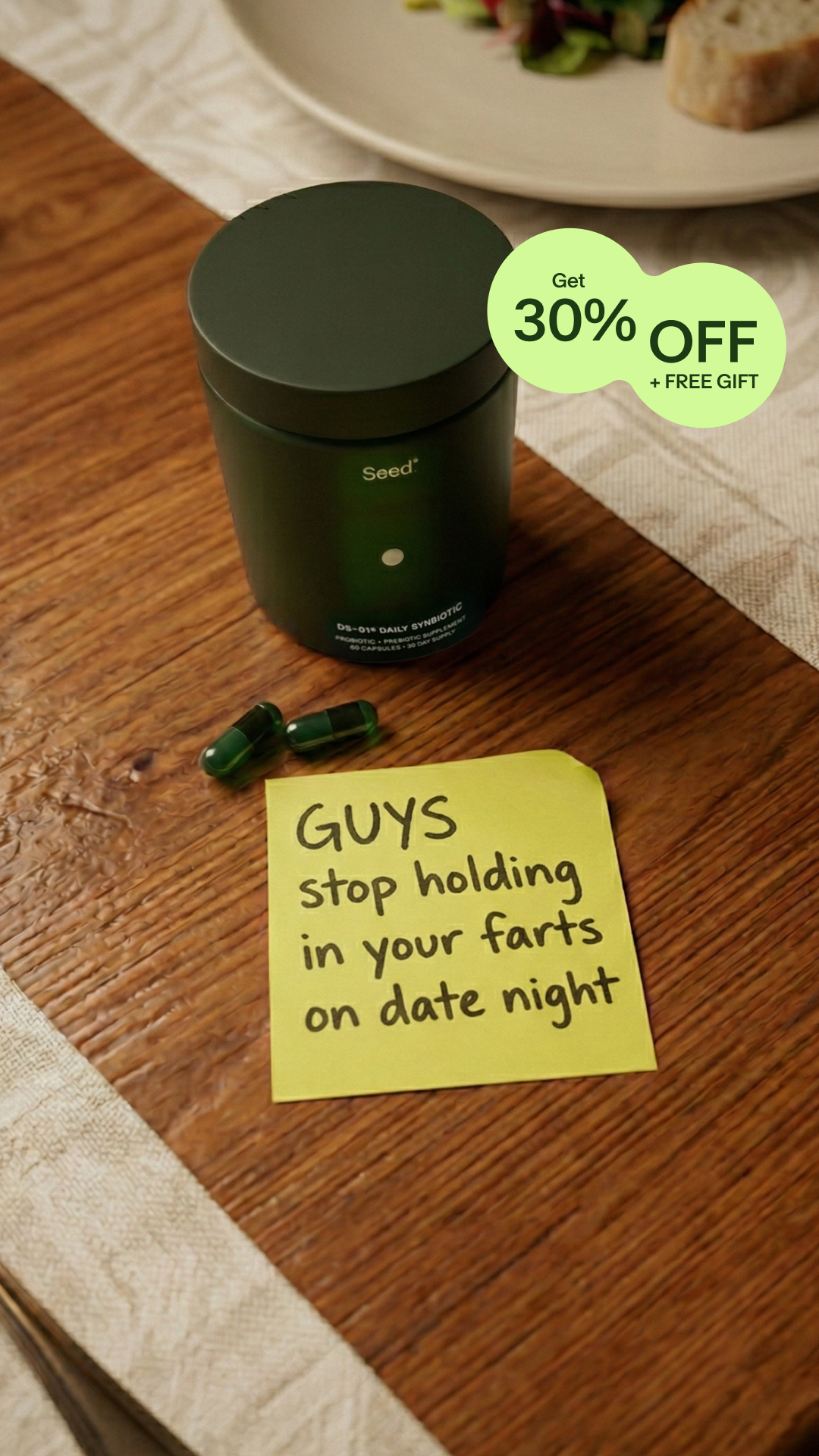Seed Facebook ad