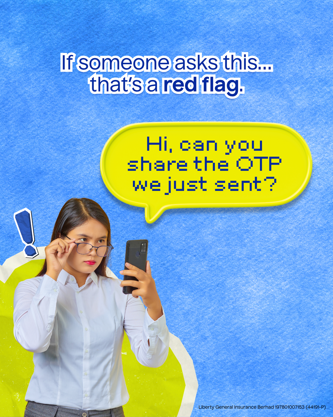 Kurnia Insurans Facebook ad: Can you share the OTP?