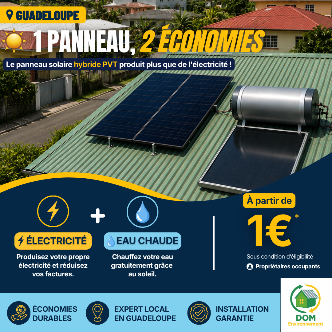 DOM Environnement Facebook ad from Jul 9, 2026