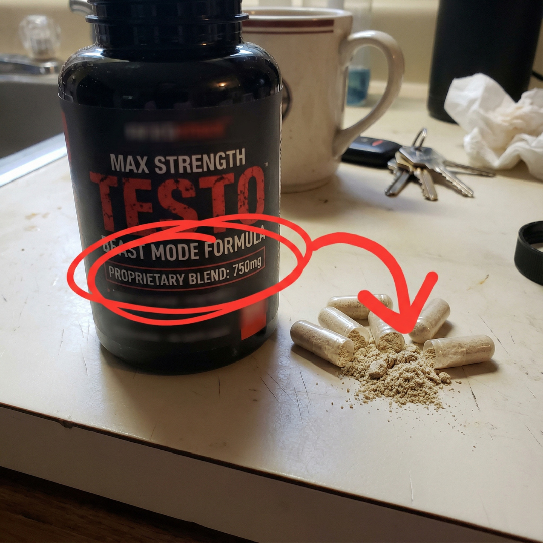 Primal Edge Facebook ad: Take back your energy with two capsules a day