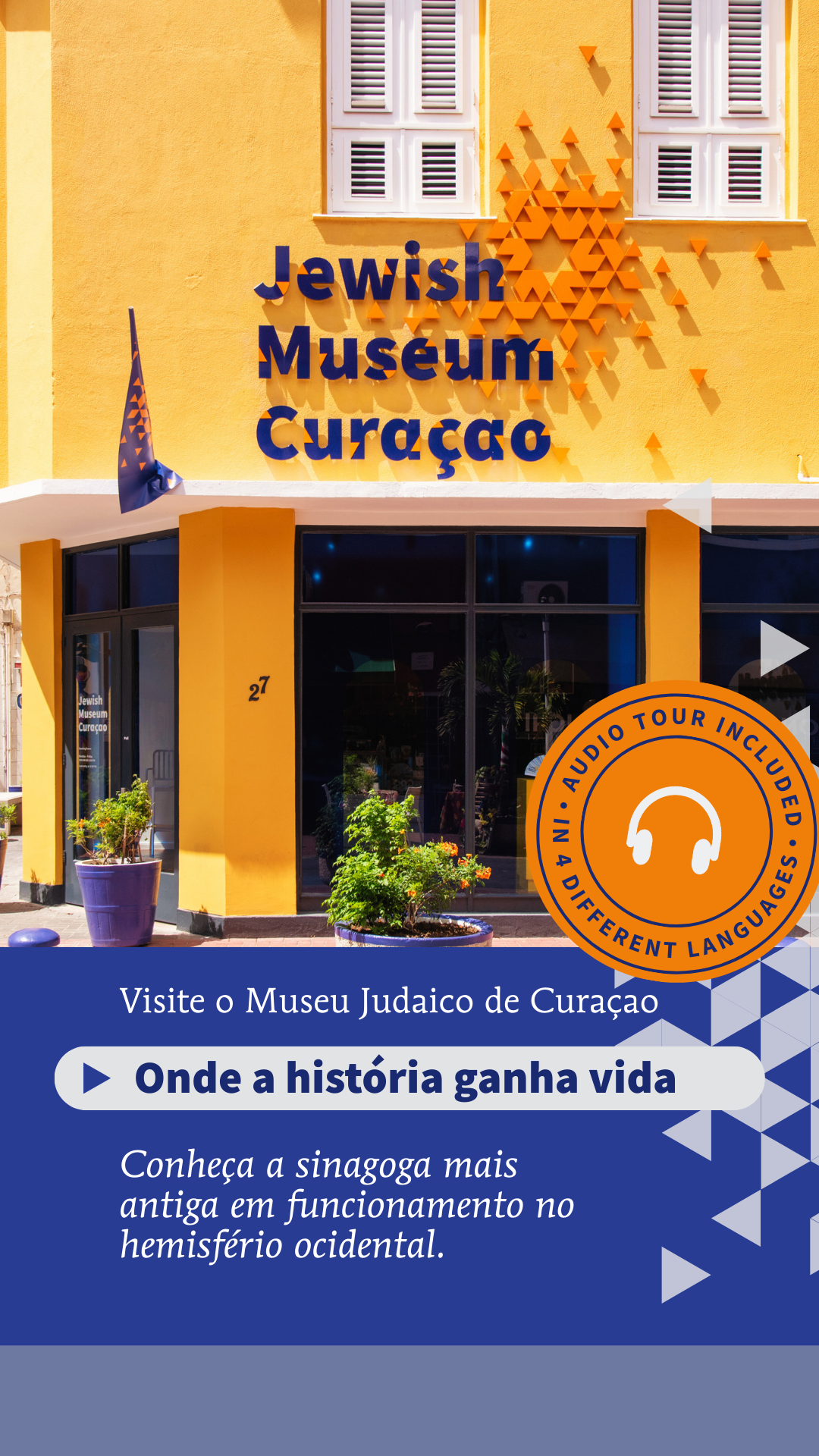 Jewish Museum Curacao Facebook ad