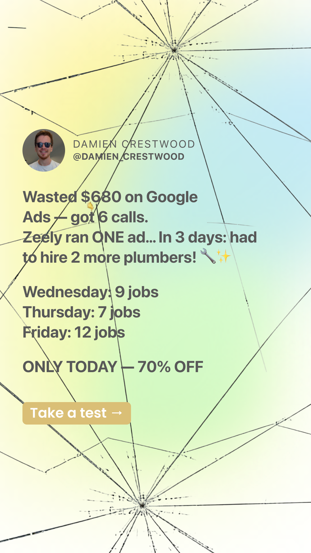Zeely Facebook ad