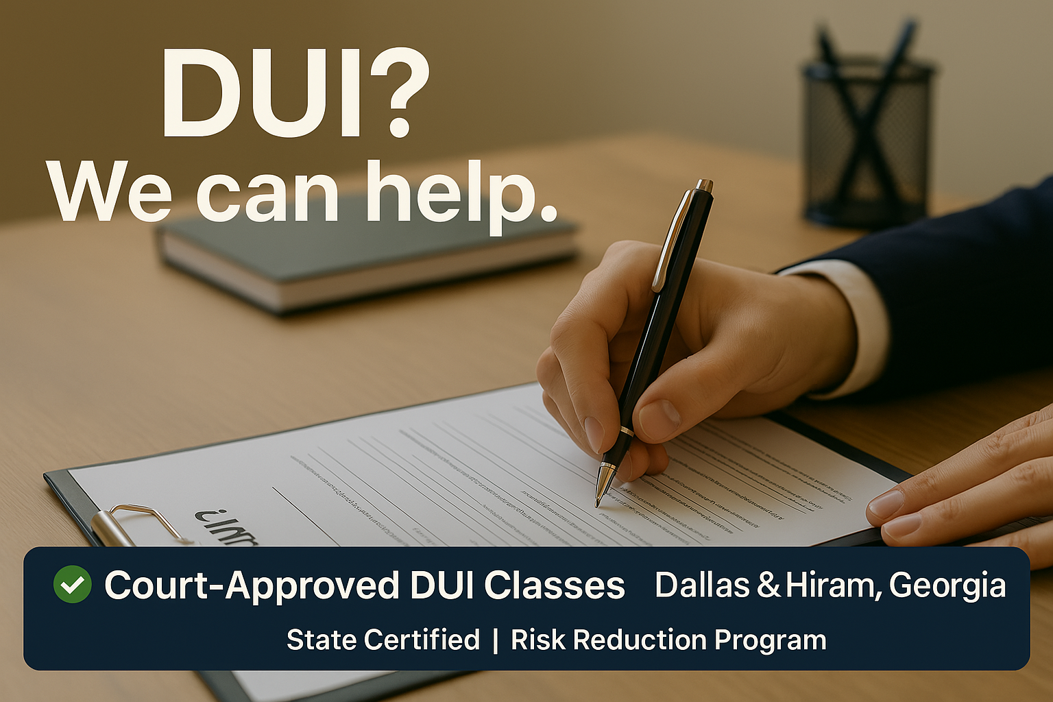 Dallas Hiram DUI School Facebook ad