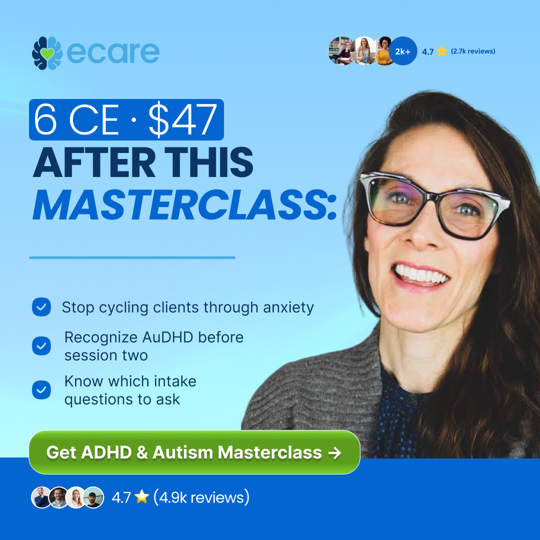 eCare Behavioral Health Institute Facebook ad