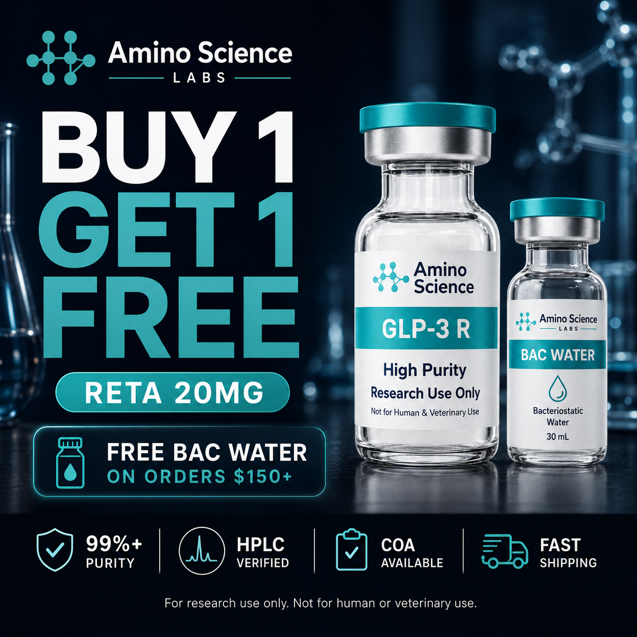 Amino Science Labs Facebook ad
