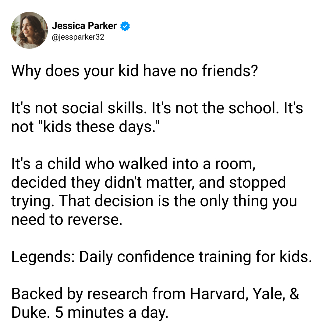 Build Legends Facebook ad