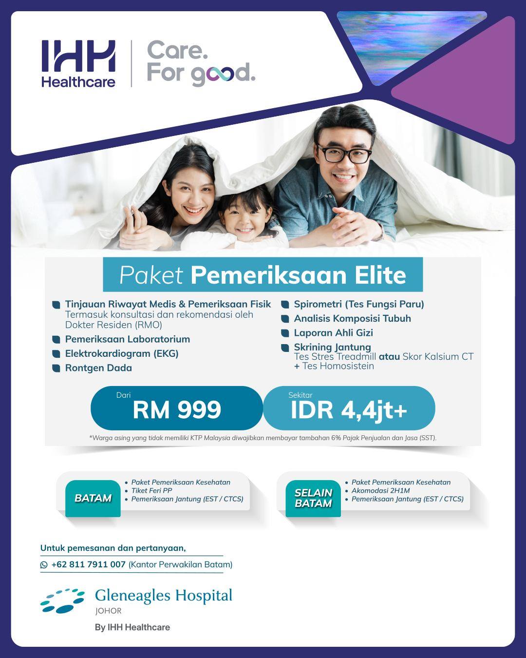 IHH Healthcare Malaysia - Indonesia Office Facebook ad: EXPO RUMAH SAKIT MALAYSIA HADIR DI MEDAN, HORAS!