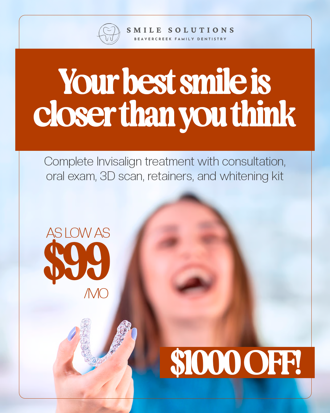 Smile Solutions Beavercreek Family Dentistry Facebook ad