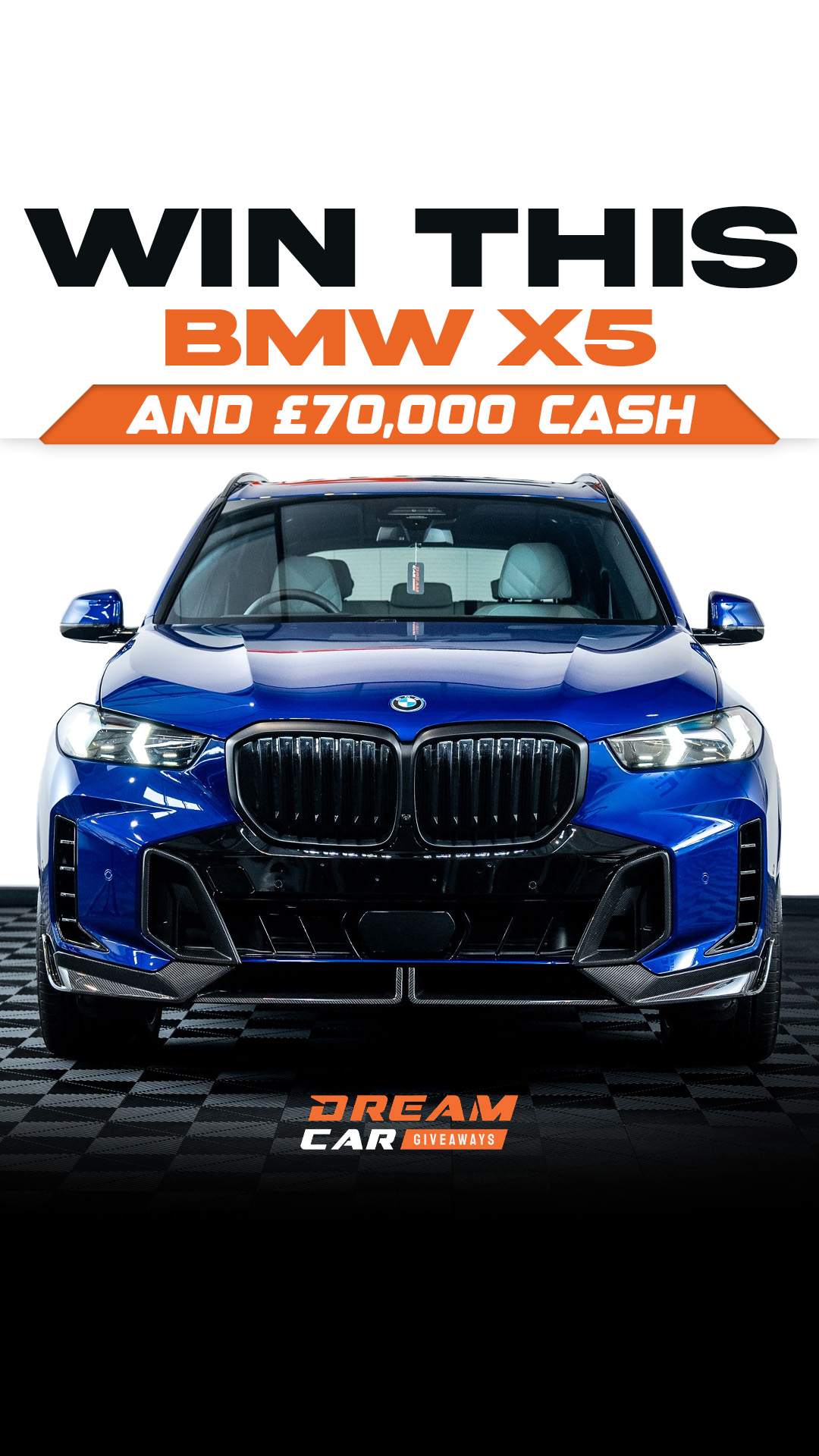 Dream Car Giveaways Facebook ad
