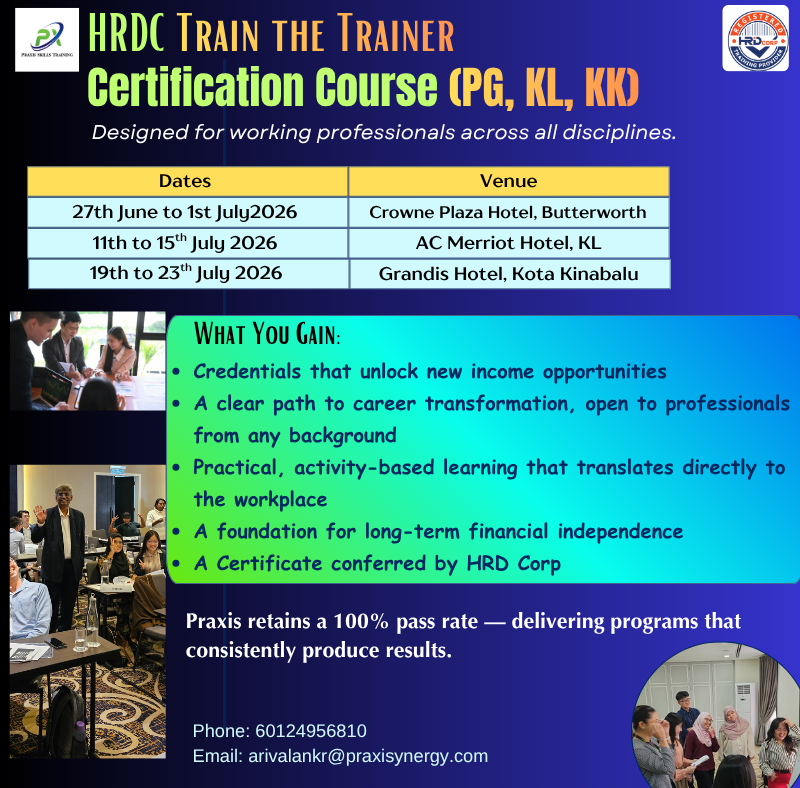 NLP and Hypnotherapy Services Facebook ad: HRDC Train the Trainer