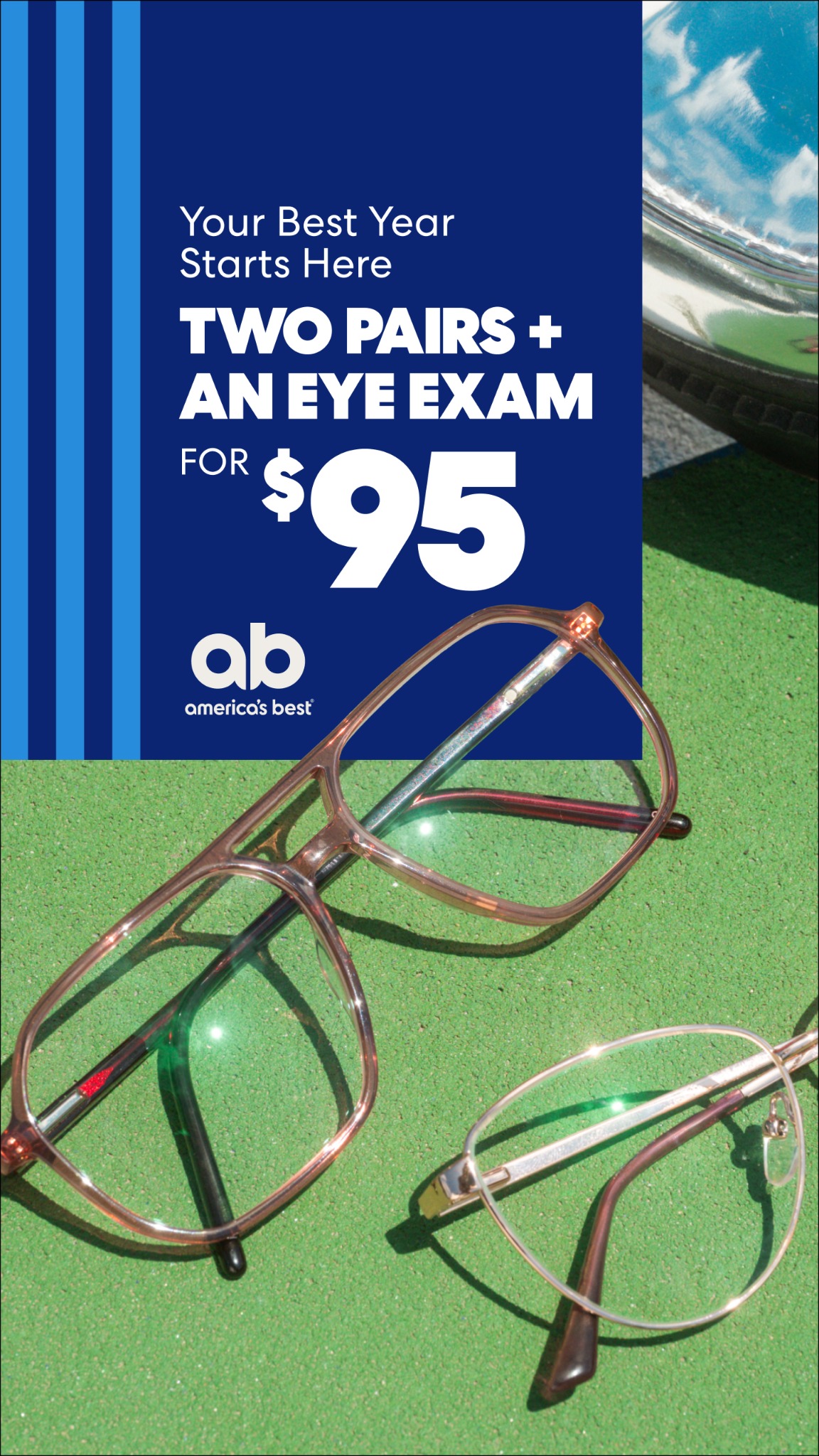 America's Best Eyecare + Eyewear Facebook ad