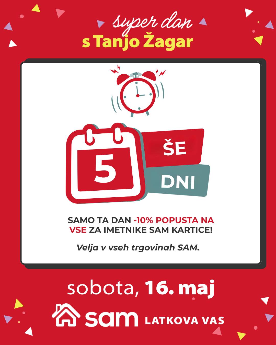 Sam Trgovine Facebook ad