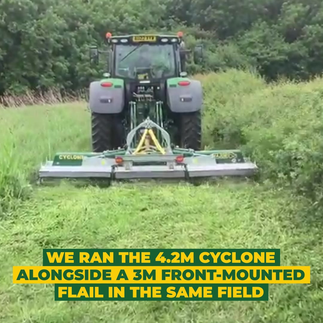 Major Equipment Facebook ad: Cyclone Mower - Major Equipment