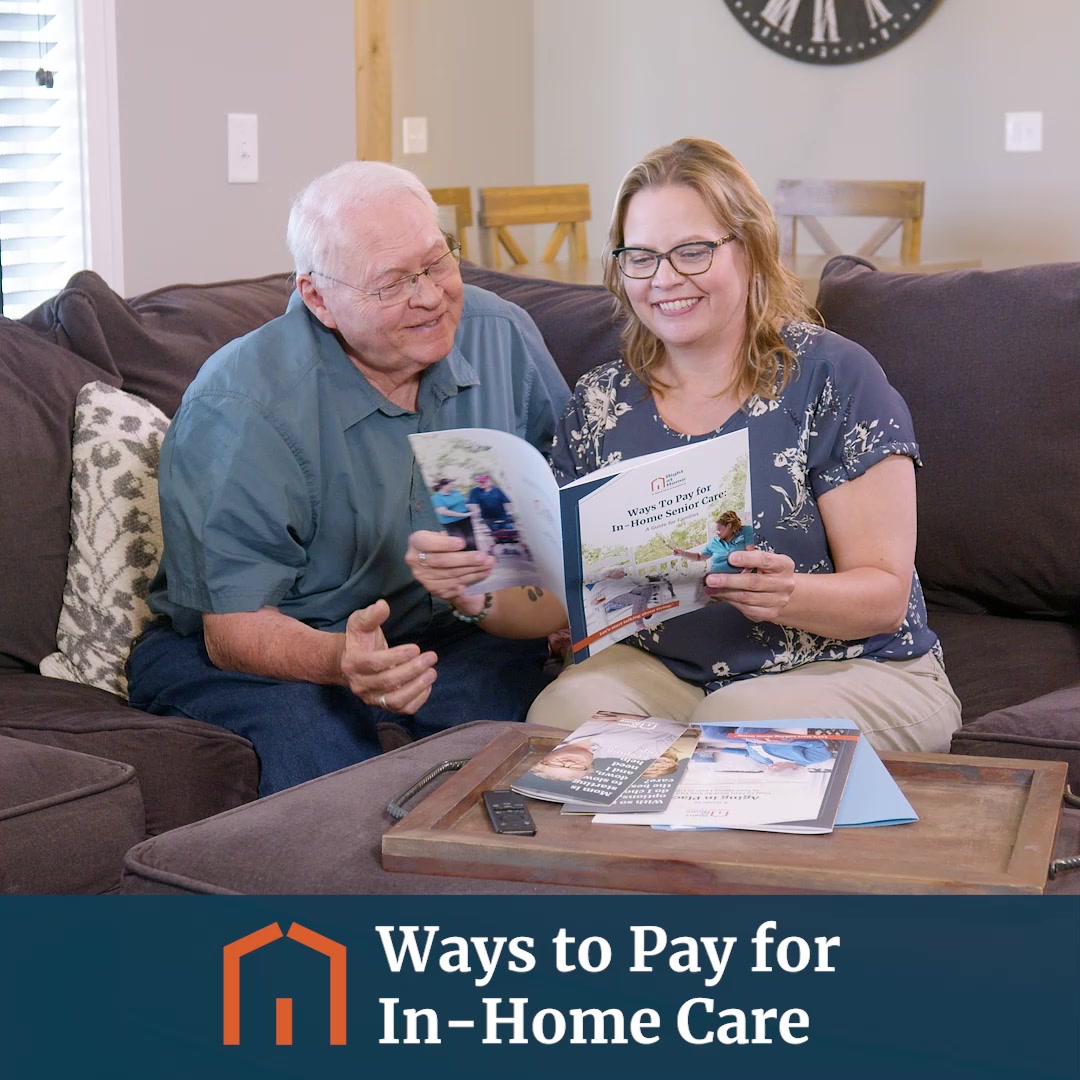 Right at Home Facebook ad: Ways To Pay for In-Home Care