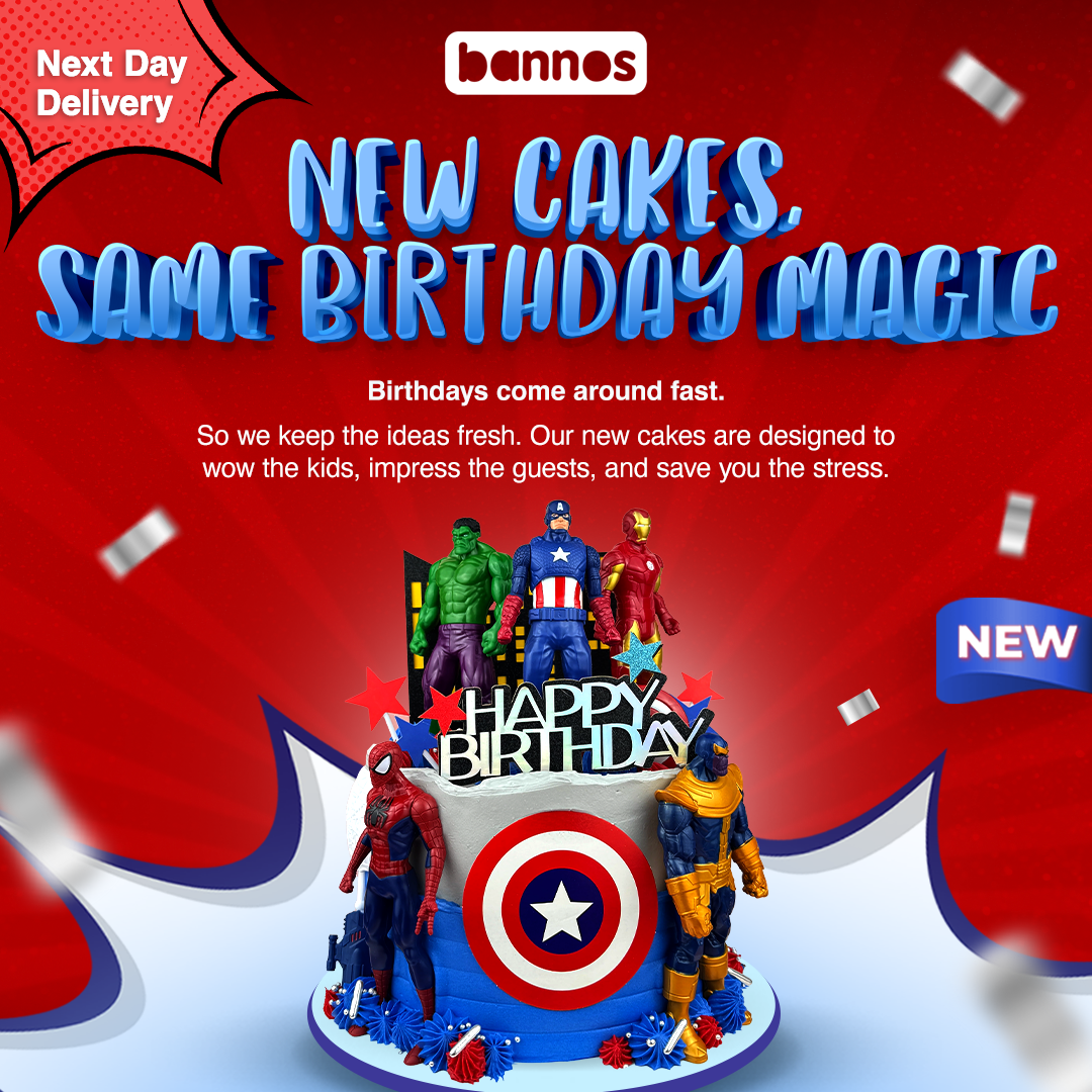 Bannos Cakes Facebook ad