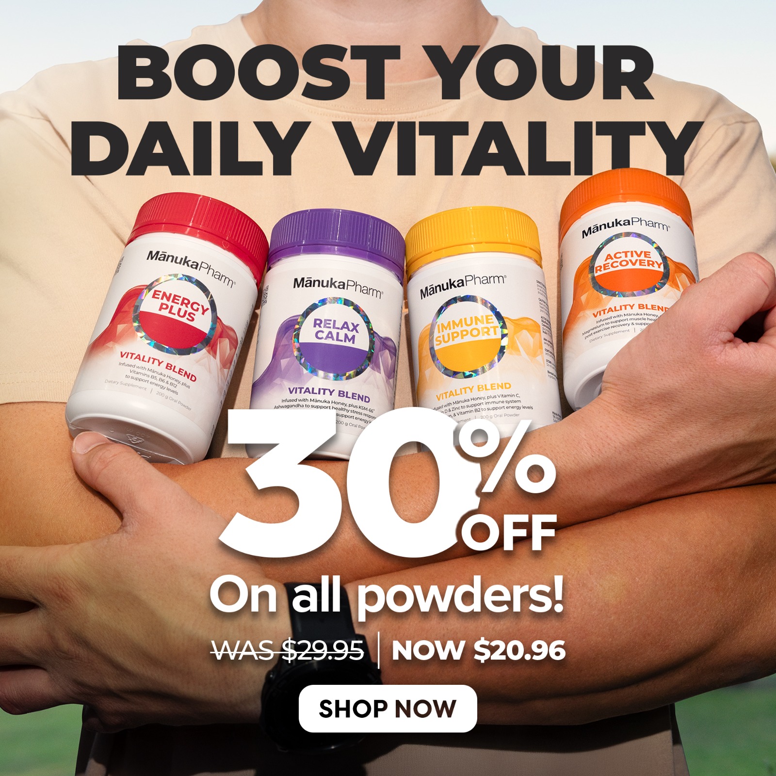 Manuka Doctor New Zealand Facebook ad