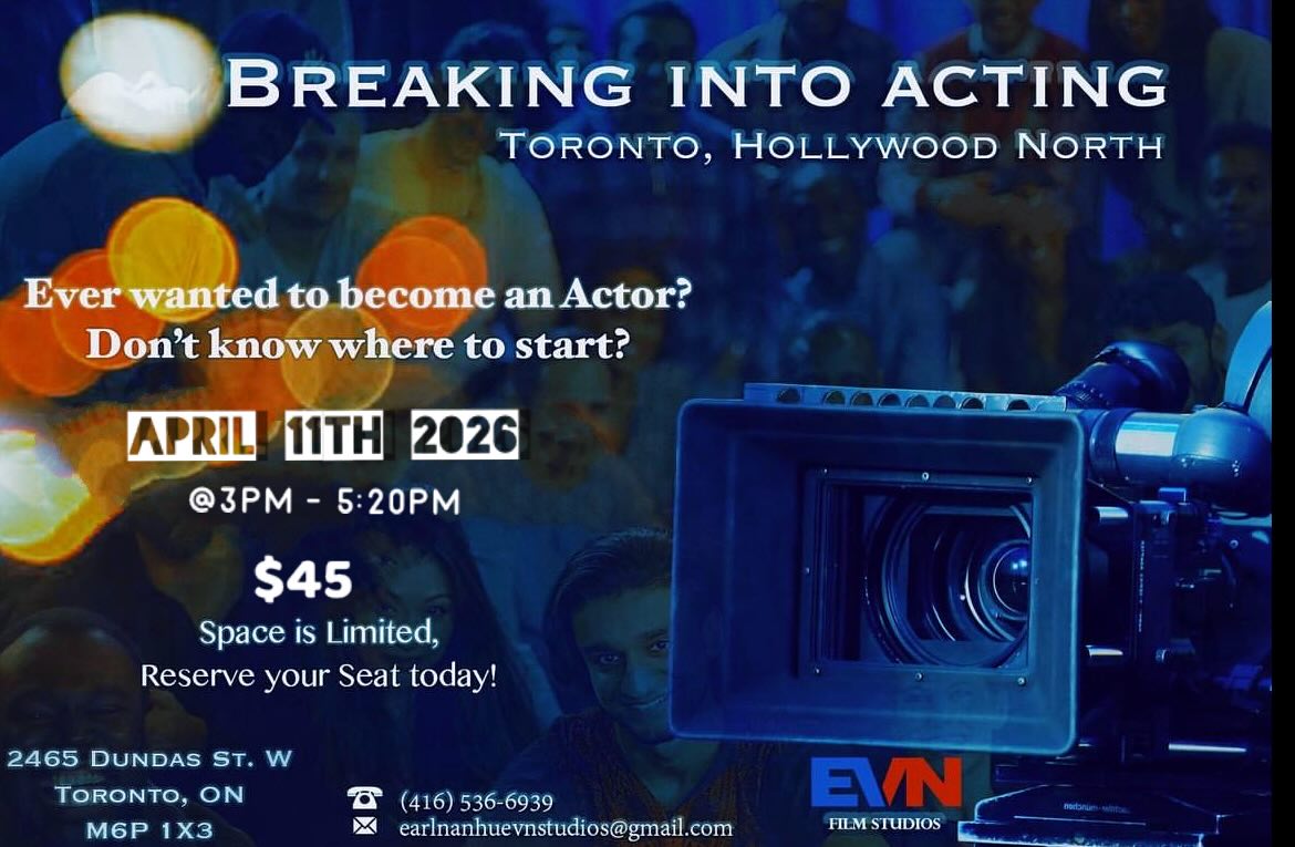 EVN Film Studios Facebook ad: How to Become an Actor | Breaking into Acting Seminar in…