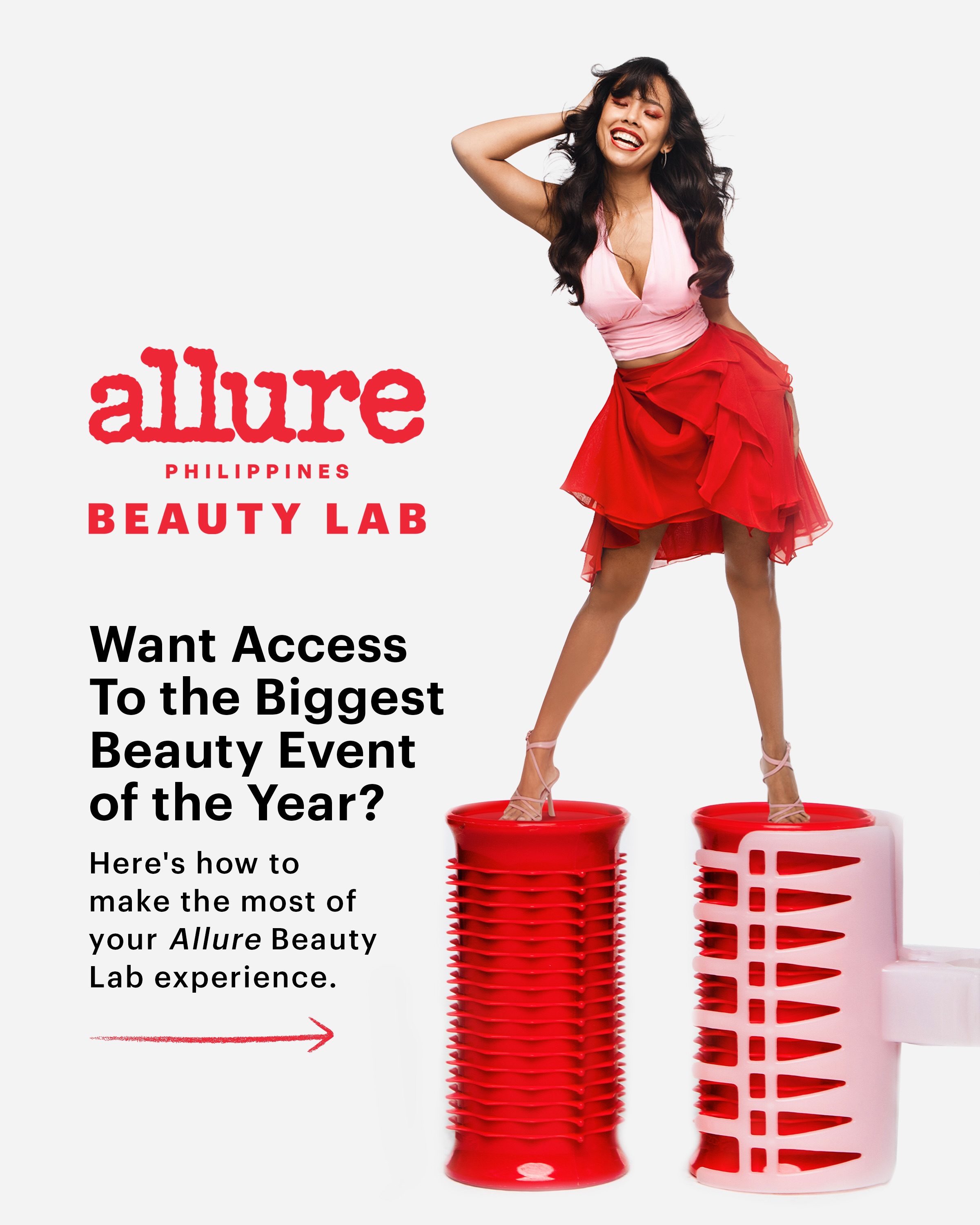 Allure Philippines Facebook ad: There’s more than one way to experience beauty…