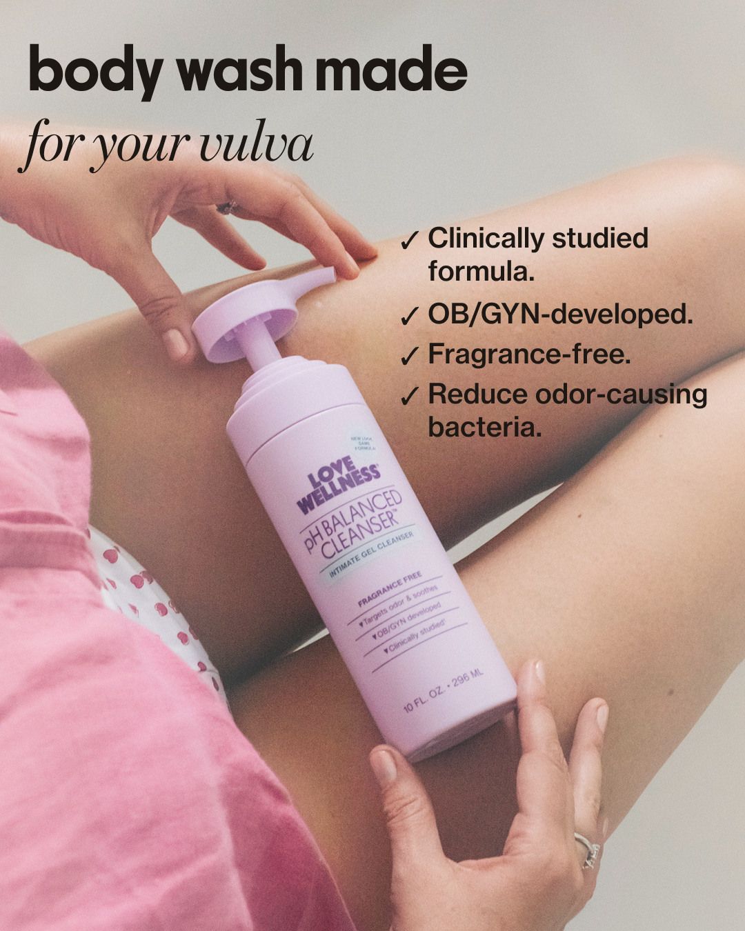 Love Wellness Facebook ad