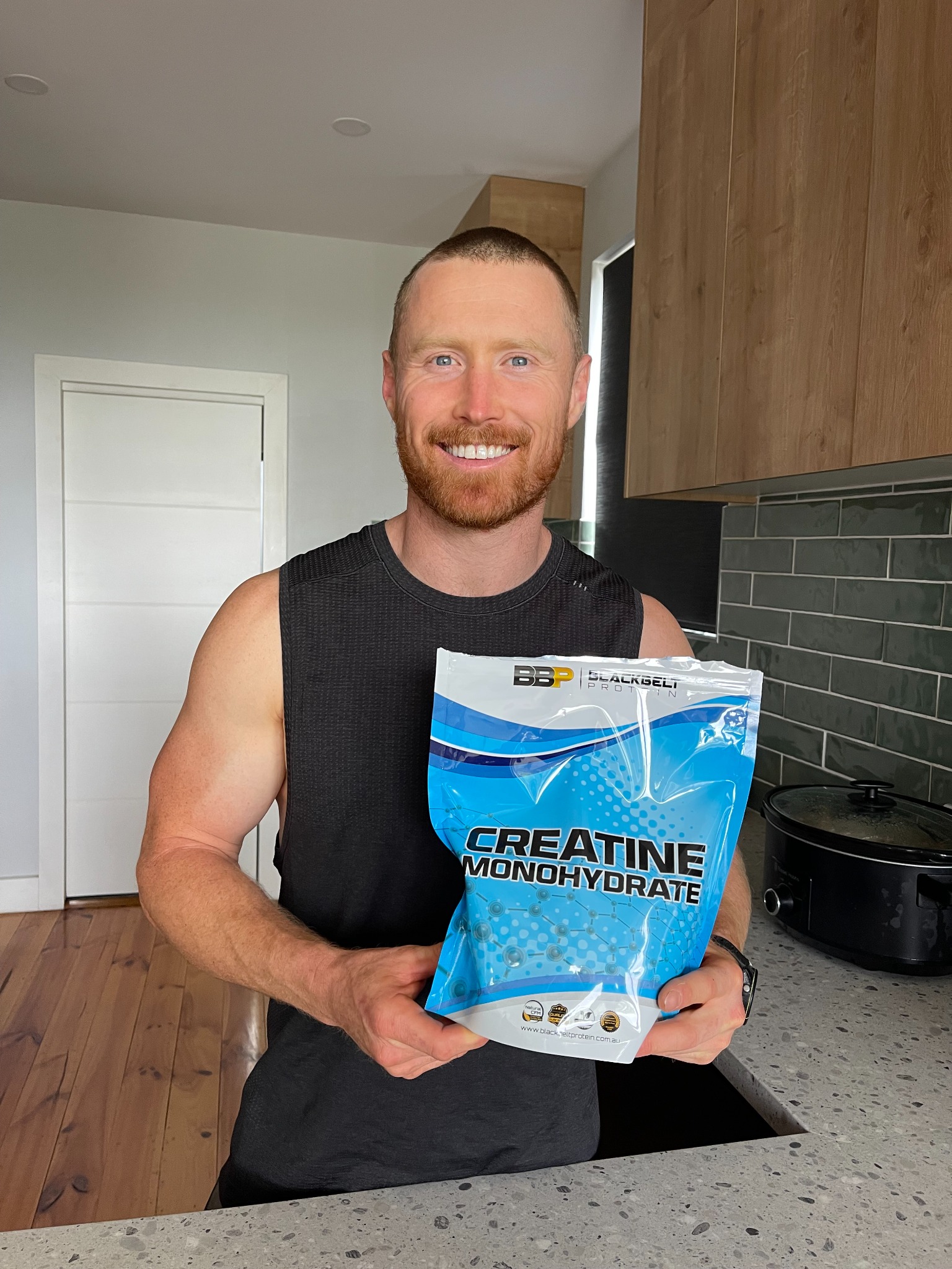 BlackBelt Protein Facebook ad
