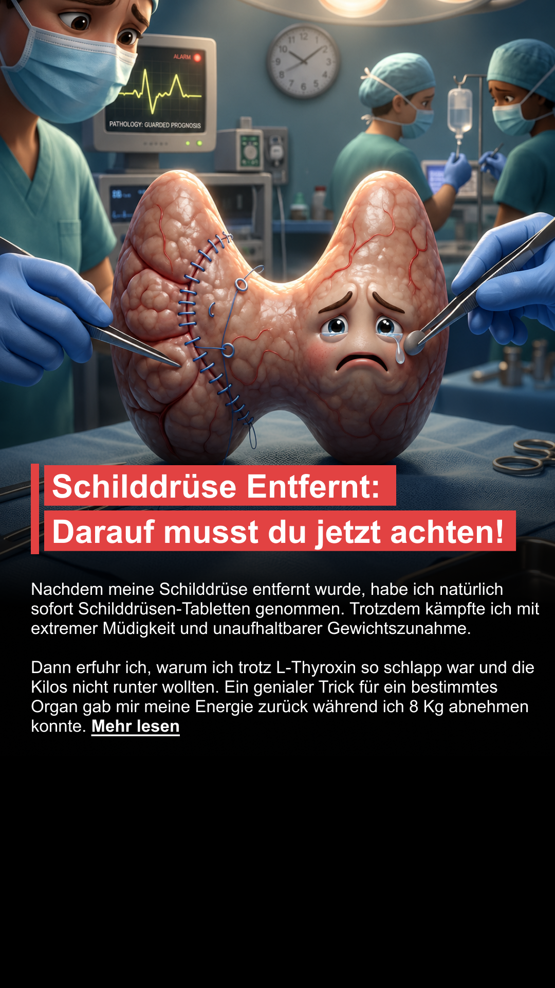 Mission Schilddrüse Facebook ad