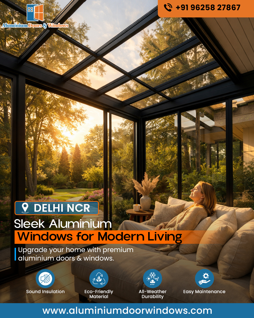 uPVC Doors and Windows - Delhi NCR Facebook ad