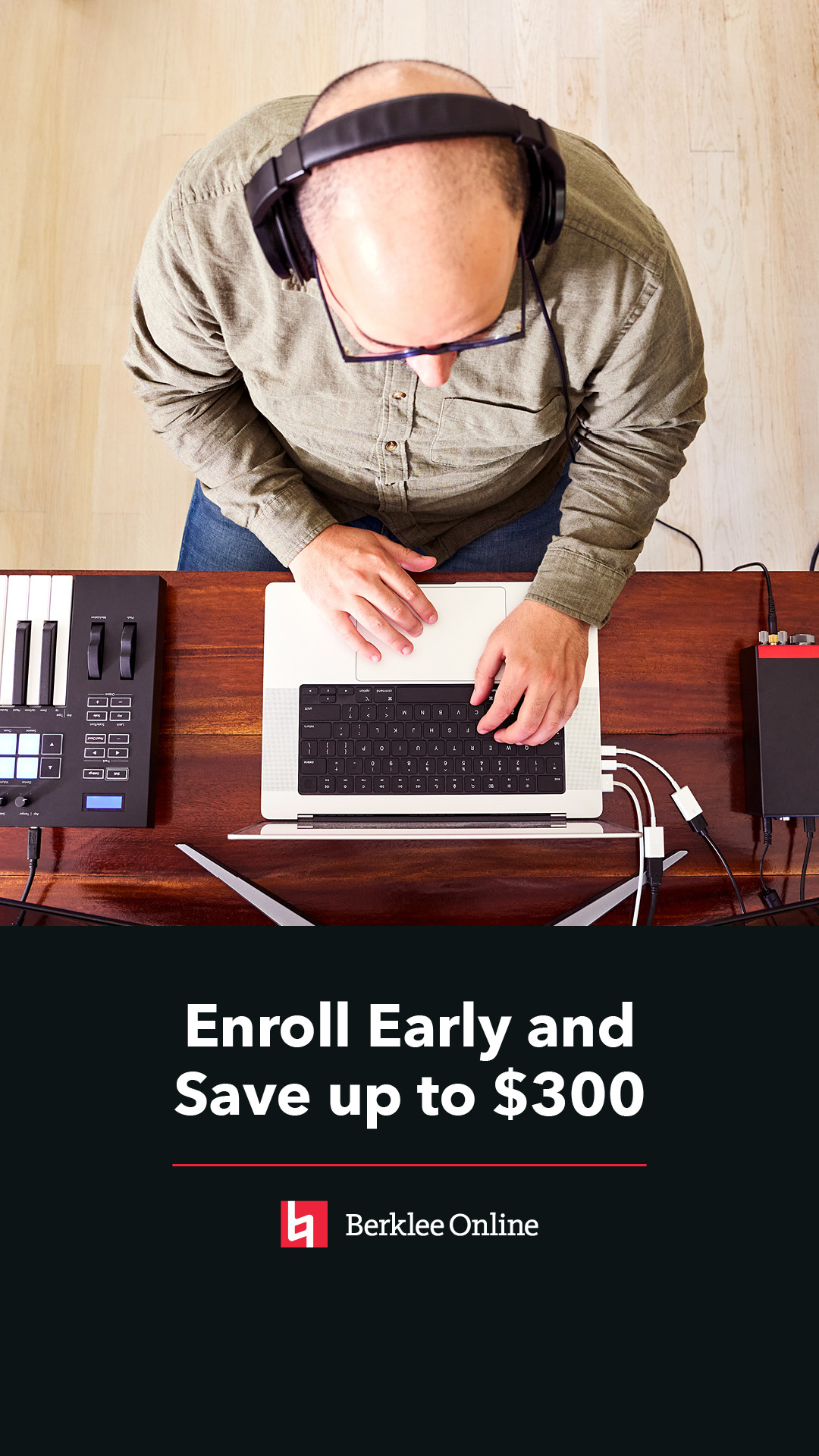 Berklee Online Facebook ad