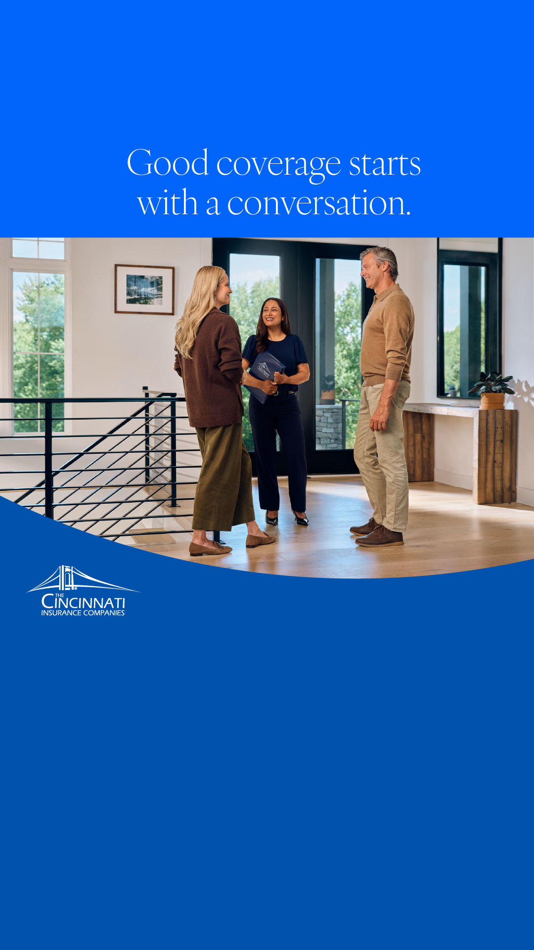 The Cincinnati Insurance Company Facebook ad: Talk to a local independent agent