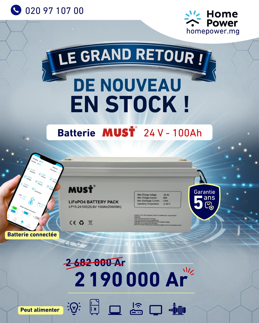 Home Power Madagascar Facebook ad