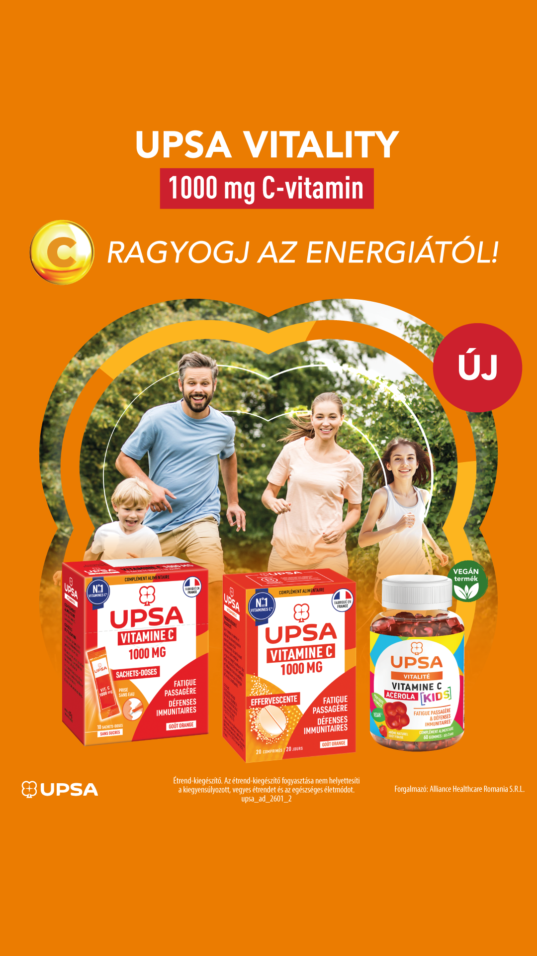 UPSA Hungary Facebook ad from Feb 27, 2026