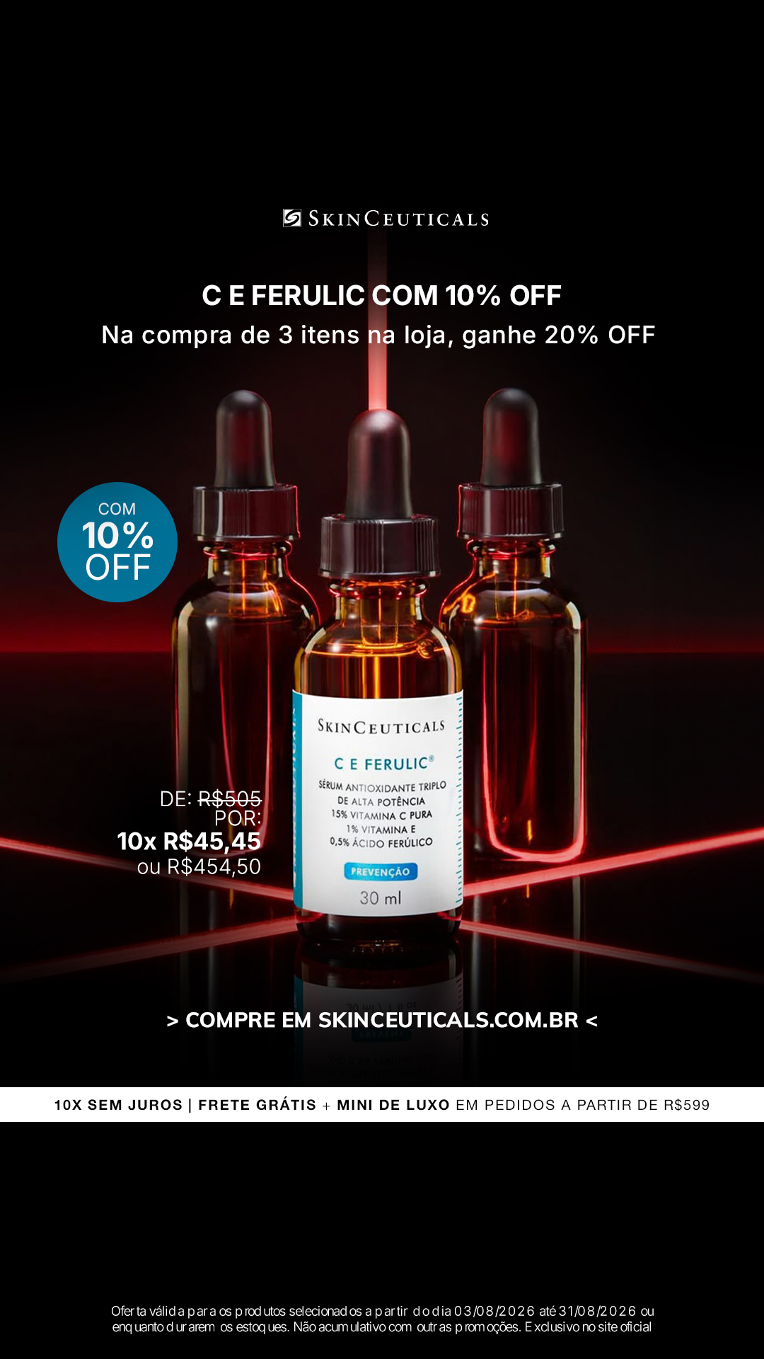 SkinCeuticals Facebook ad