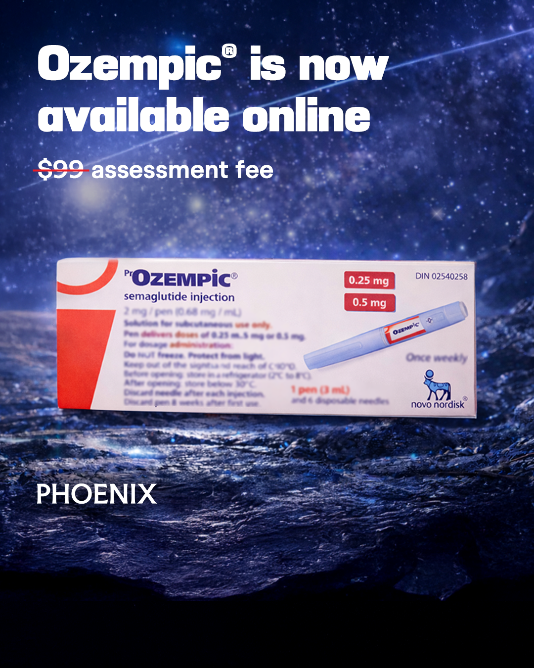 Phoenix Canada Facebook ad