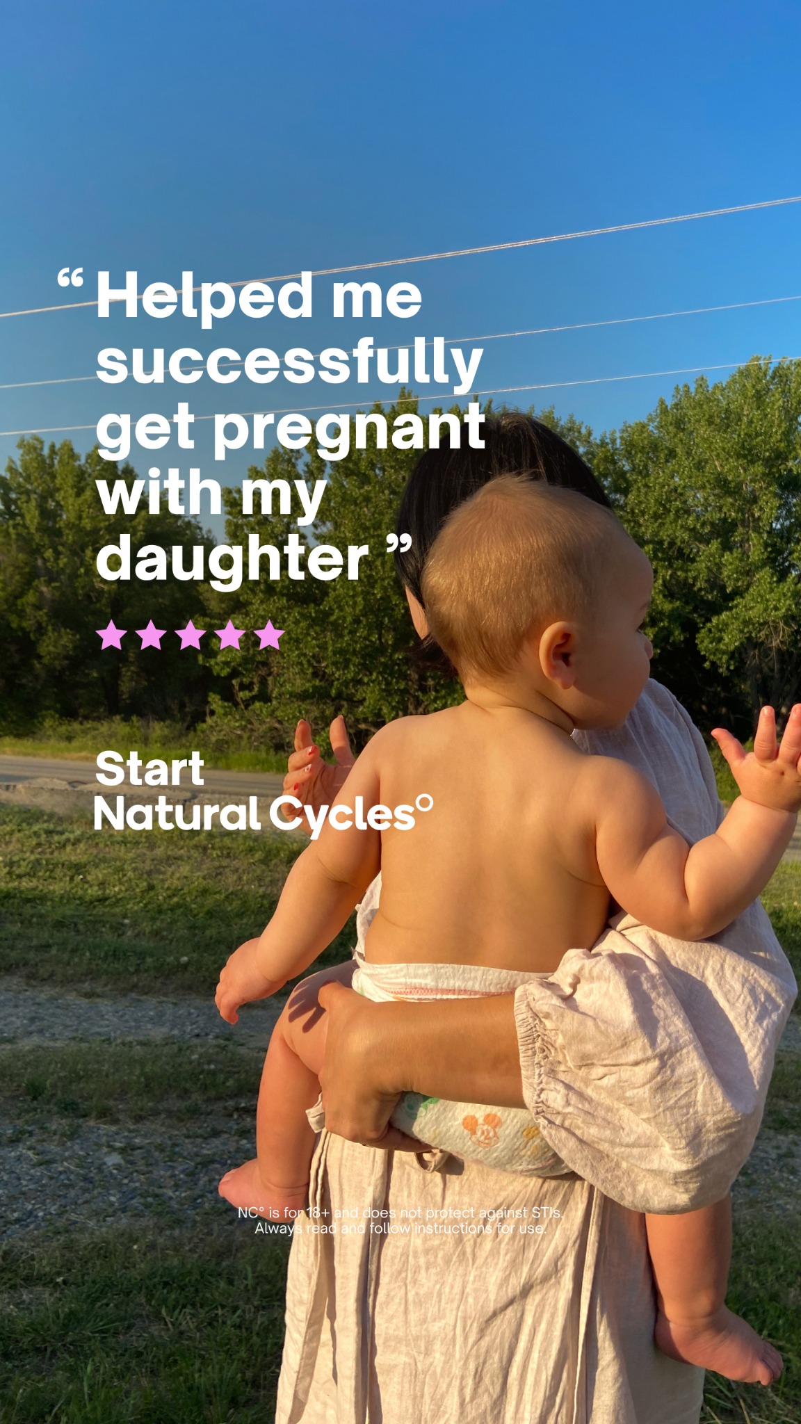 Natural Cycles Facebook ad