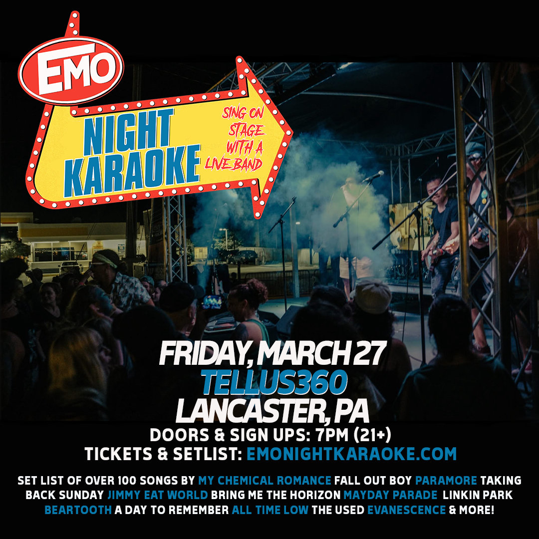 Emo Night Karaoke Facebook ad: Emo Night Karaoke Lancaster