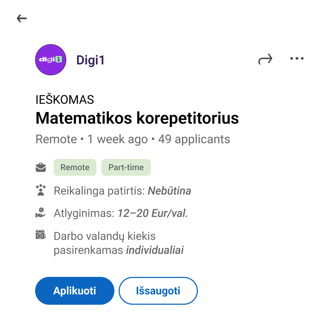 Mokytojas Eimantas Facebook ad